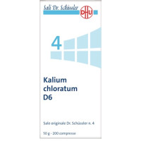 KALIUM CHL 4SCHUSS 6DH 50G