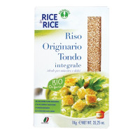 RICE&RICE RISO TONDO INTEGRALE ORIGINALE 1 KG