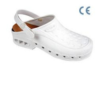 NEW WORK FIT B/S TPR UNISEX WHITE REMOVABLE INSOLE BIANCO 45