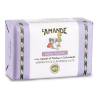 L'AMANDE MARSEILLE SAPONE VEGETALE MALVA/CALENDULA 200 G