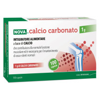 NOVA CALCIO CARBONATO 1 G 100 CAPSULE