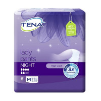 TENA LADY PANTS NIGHT M 8PZ