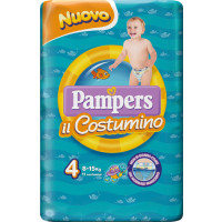 PAMPERS COSTUMINO BABY SHARK CP S 4-5 11 PEZZI