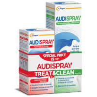 AUDISPRAY BIPACK TREAT&CLEAN ADULT SPRAY 50 ML + ULTRA SPRAY 20 ML