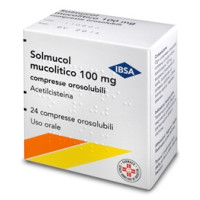 <b>SOLMUCOL MUCOLITICO 100 mg compresse orosolubili<br>  SOLMUCOL MUCOLITICO 200 mg compresse orosolubili</b><br>  Acetilcisteina<br><b>Che cos’è e a che cosa serve</b><br>SOLMUCOL MUCOLITICO contiene acetilcisteina, un principio attivo appar