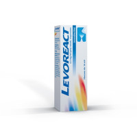 <b>LEVOREACT 0,5 mg/ml spray nasale, sospensione</b><br>  Levocabastina cloridrato<br><b>Che cos’è e a che cosa serve</b><br>LEVOREACT è uno spray nasale che contiene levocabastina cloridrato, un principio attivo appartenente  alla cla