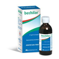 <b>BECHILAR 3 mg/ml sciroppo</b><br>  Destrometorfano bromidrato<br><b>Che cos’è e a che cosa serve</b><br>Bechilar sciroppo è un sedativo della tosse con azione a livello centrale.<br>  Bechilar sciroppo si usa per calmare la tosse.
