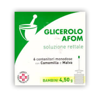 Glicerolo Afom Bambini 6 Contenitori 4,5 g  