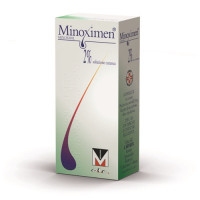 <b>MINOXIMEN 2% soluzione cutanea</b><br> Minoxidil<br><b>Che cos’è e a che cosa serve</b><br>Minoximen contiene il principio attivo minoxidil ed è un medicinale ad uso locale per la stimolazione  della crescita dei capelli, da applica