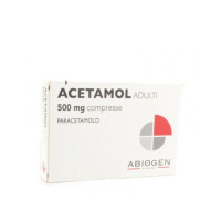 <b>ACETAMOL 300 mg granulato effervescente<br>  ACETAMOL ADULTI 500 mg compresse</b><br>  Paracetamolo<br><b>Che cos’è e a che cosa serve</b><br>ACETAMOL è un medicinale a base di paracetamolo<br>  ACETAMOL è utilizzato per il t