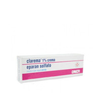 <b>CLAREMA 1 % crema</b><br>  Eparan solfato<br><b>Che cos’è e a che cosa serve</b><br>CLAREMA contiene il principio attivo eparan solfato ed è un medicinale con attività antivaricosa (contro la formazione delle vene varicose) e