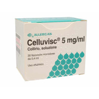 <b>CELLUVISC 5 mg/ml collirio, soluzione</b><br>  Carmellosa sodica<br><b>Che cos’è e a che cosa serve</b><br>CELLUVISC 5 mg/ml contiene carmellosa sodica, una sostanza appartenente ad un gruppo di farmaci  chiamati lacrime artificiali.<br>  