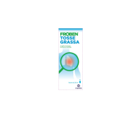 <b>Froben Tosse Grassa 4 mg/5 ml sciroppo</b><br>  bromexina cloridrato<br>  Medicinale Equivalente<br><b>Che cos’è e a che cosa serve</b><br>Froben Tosse Grassa contiene il principio attivo bromexina. La bromexina è una sostanza in gr
