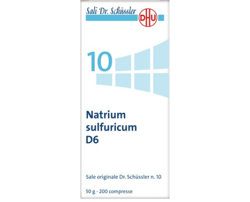 NATRIUM SULFUR 10SCHUSS 6DH 50