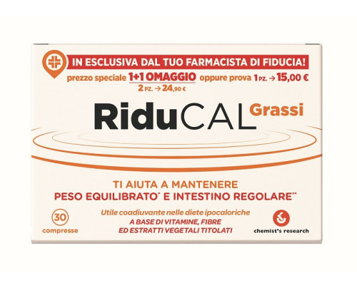 RIDUCAL GRASSI 30 COMPRESSE