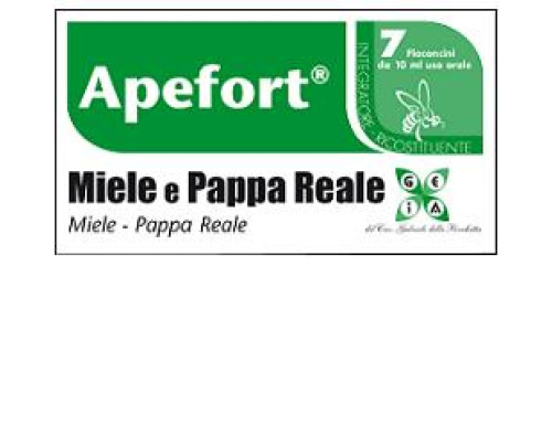 APEFORT MIELE PAPPA REALE 7 FLACONCINI 10 ML
