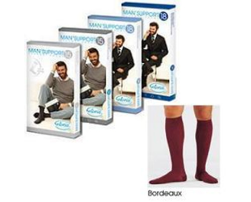 MAN SUPPORT 18 COTONE GAMBALETTO 18 BORDEAUX 5