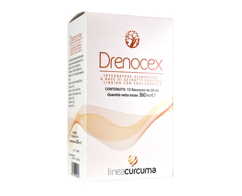 DRENOCEX ABROS 12 FLACONCINI DA 30 ML