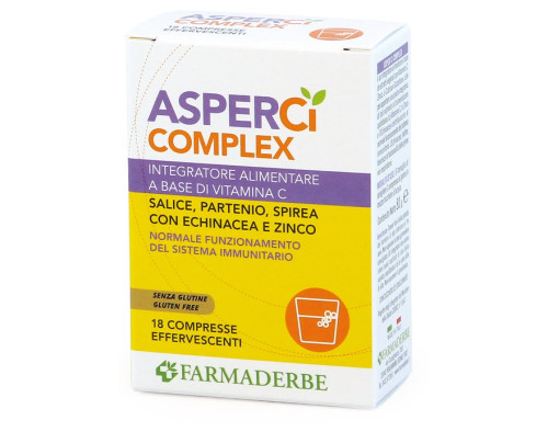 ASPER CI COMPLEX 18 COMPRESSE EFFERVESCENTI
