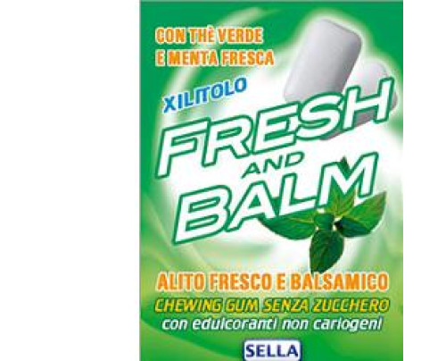 FRESH AND BALM CHEWING GUM 28G