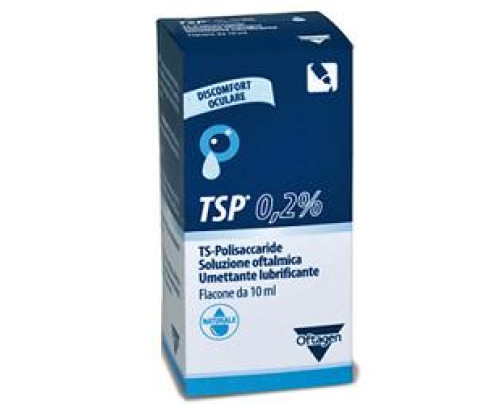 SOLUZIONE OFTALMICA TSP 0,2% TS POLISACCARIDE FLACONE 10 ML