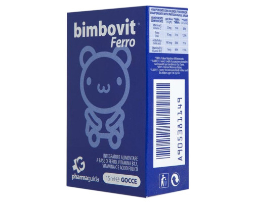 BIMBOVIT FERRO GOCCE 15 ML