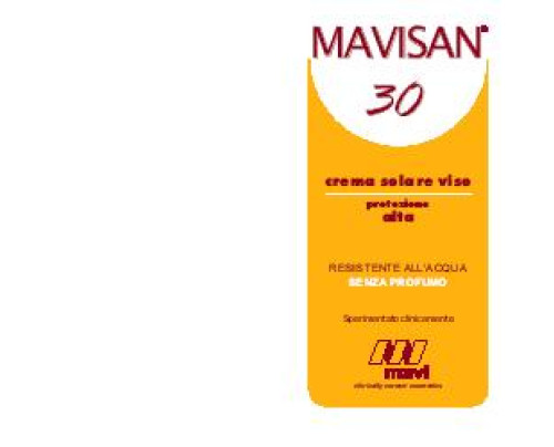 MAVISAN 30 CREMA VISO PROTEZIONE ALTA 60 ML