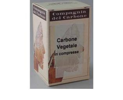 COMPAGNIA DEL CARBONE CARBONE VEGETALE 120 COMPRESSE