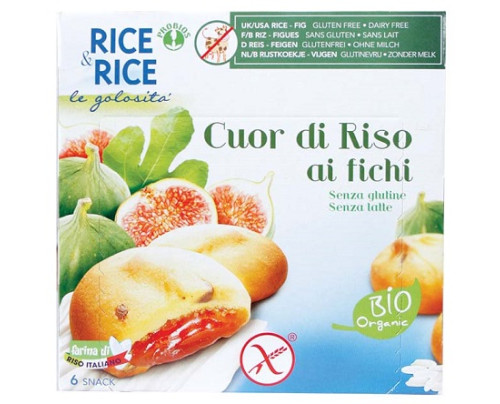 RICE&RICE CUOR DI RISO AI FICHI SENZA LATTE 6 X 33 G