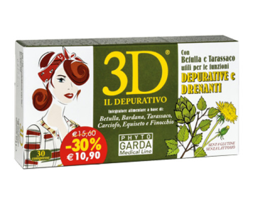 3D IL DEPURATIVO 30 COMPRESSE