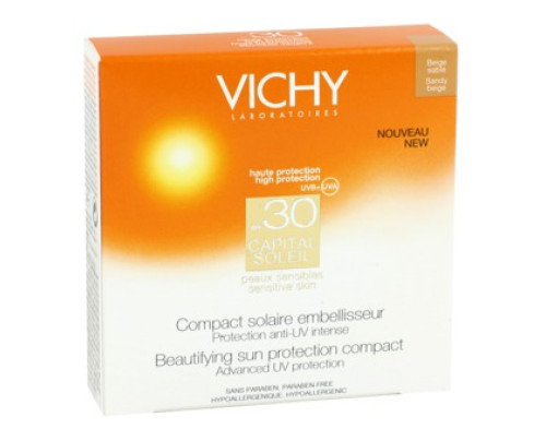 VICHY CAPITAL SOLEIL COMPACT FONCE 30 10 G
