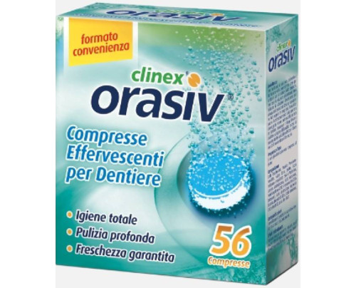 ORASIV CLINEX 56 COMPRESSE EFFERVESCENTI