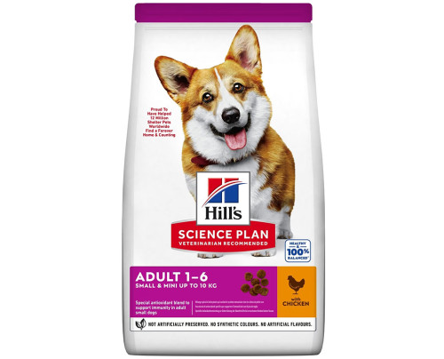 SCIENCE PLAN CANINE ADULT SMALL&MINI CHICKEN 1,5 KG