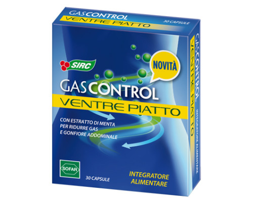 GAS CONTROL VENTRE PIATTO 30 CAPSULE ASTUCCIO 15 G