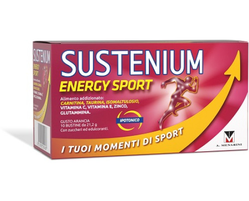 Sustenium Energy Sport Integratore Alimentare 10 Bustine  