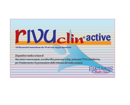 RIVUCLIN ACTIVE 10 FLACONCINI MONODOSE DA 10 ML CON TAPPO DOSATORE
