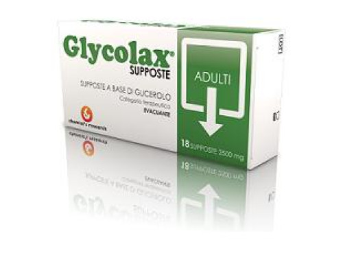 GLYCOLAX 18 SUPPOSTE GLICEROLO 2500MG