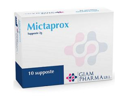 MICTAPROX 10 SUPPOSTE 2 G