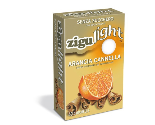 ZIGULIGHT ARANCIA CANNELLA 40 CARAMELLE 40 G