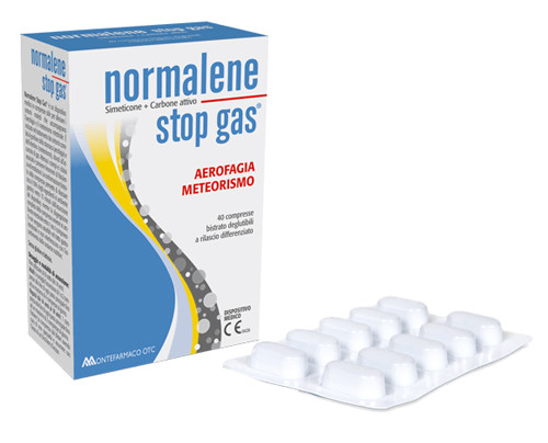NORMALENE STOP GAS 40 COMPRESSE