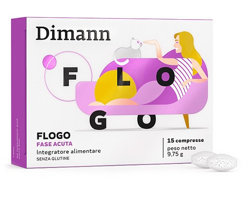 DIMANN FLOGO 15 COMPRESSE