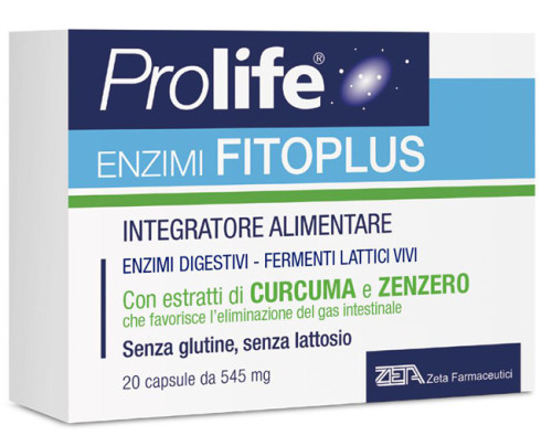 PROLIFE ENZIMI FITOPLUS 20 CAPSULE