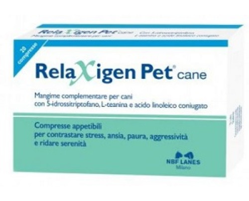 RELAXIGEN PET CANE BLISTER 20 COMPRESSE APPETIBILI