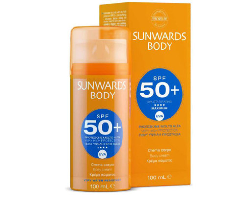 SUNWARDS BODY CREAM SPF 50+ 100 ML