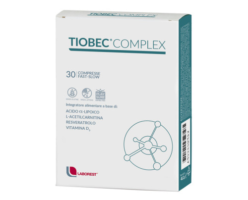 TIOBEC COMPLEX 30 COMPRESSE FAST SLOW