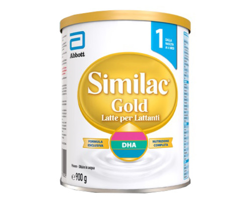 SIMILAC GOLD STAGE 1 LATTE NEONATI 0-6 MESI 900 G