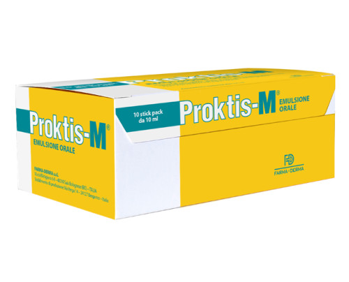PROKTIS-M EMULSIONE ORALE 10 STICK DA 10 ML