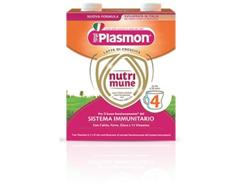 PLASMON NUTRI-MUNE 4 LIQUIDO 2 PEZZI