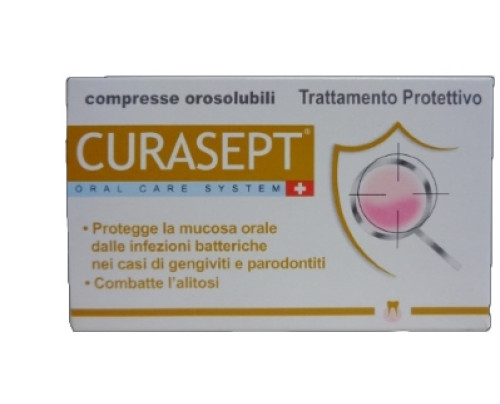 CURASEPT COMPRESSE OROSOLUBILI TRATTAMENTO PROTETTIVO 30 COMPRESSE