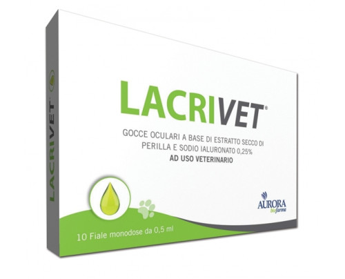 LACRIVET GOCCE OCULARI STRIP 10 FLACONCINI 0,5 ML